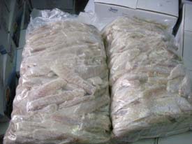 Alaska Pollock Migas in the 5kg bag