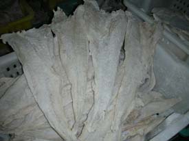 salted pacific cod fillet skinless boneless